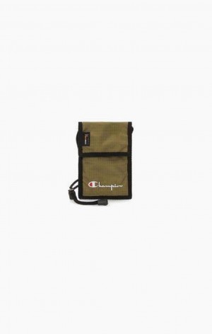 Champion Adjustable Chord Strap Shoulder Bag Miesten Laukut Oliivinvihreä Vihreä | 5178-AVXTI