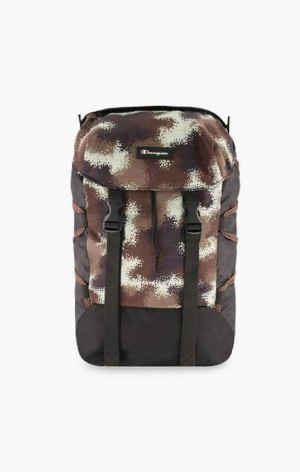 Champion Digitaalinen Camo Print Explorer Backpack Miesten Laukut Vihreä | 3219-UJXCW