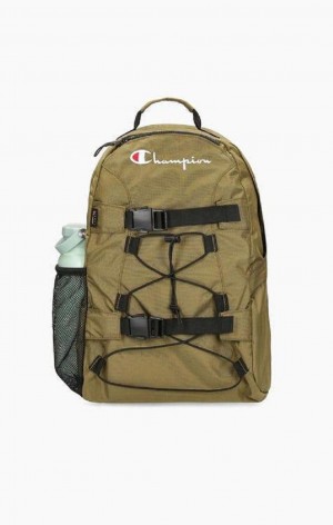 Champion Pitsi-Up Solki Front Backpack Miesten Laukut Oliivinvihreä Vihreä | 5169-HLBUI