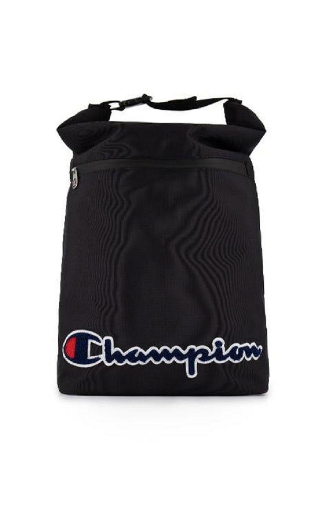 Champion Folding Top Script Logo Backpack Naisten Laukut Mustat | 6385-WFAPV