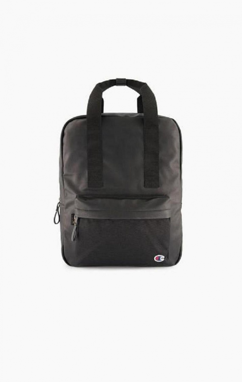 Champion C Logo Vegaaniset Nahkaiset Backpack Miesten Laukut Mustat | 2538-SJEYF