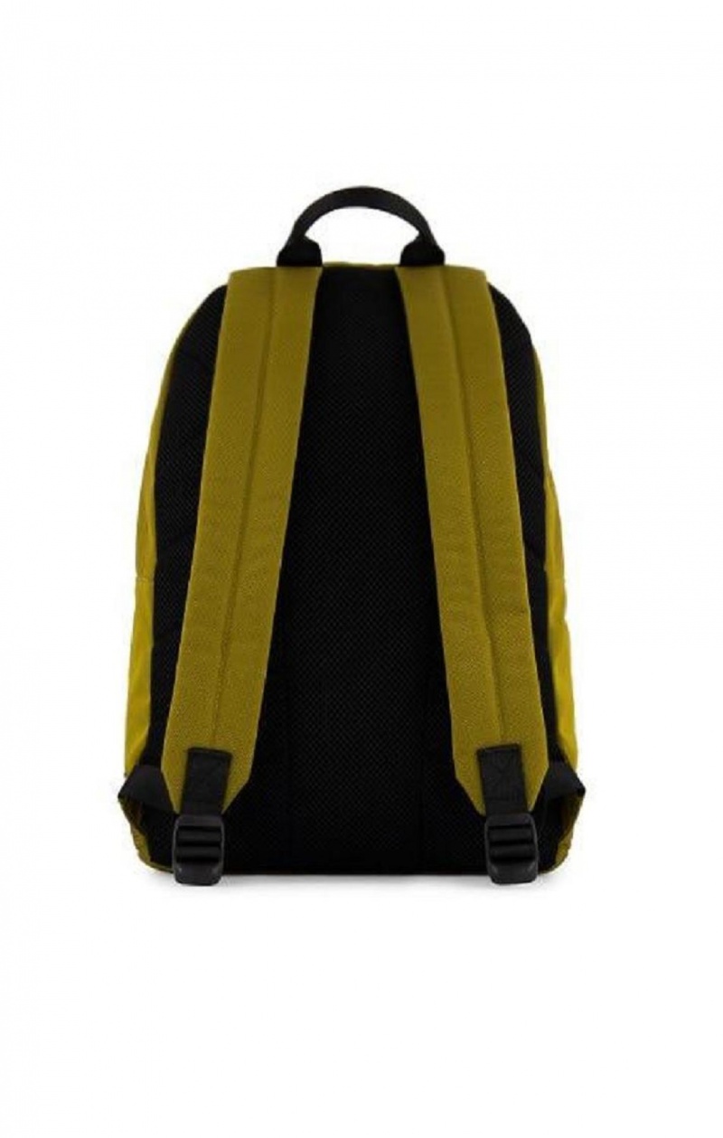 Champion Chenille C Patch Faux Nahkaiset Backpack Miesten Laukut Kultaiset | 3520-VNSWU