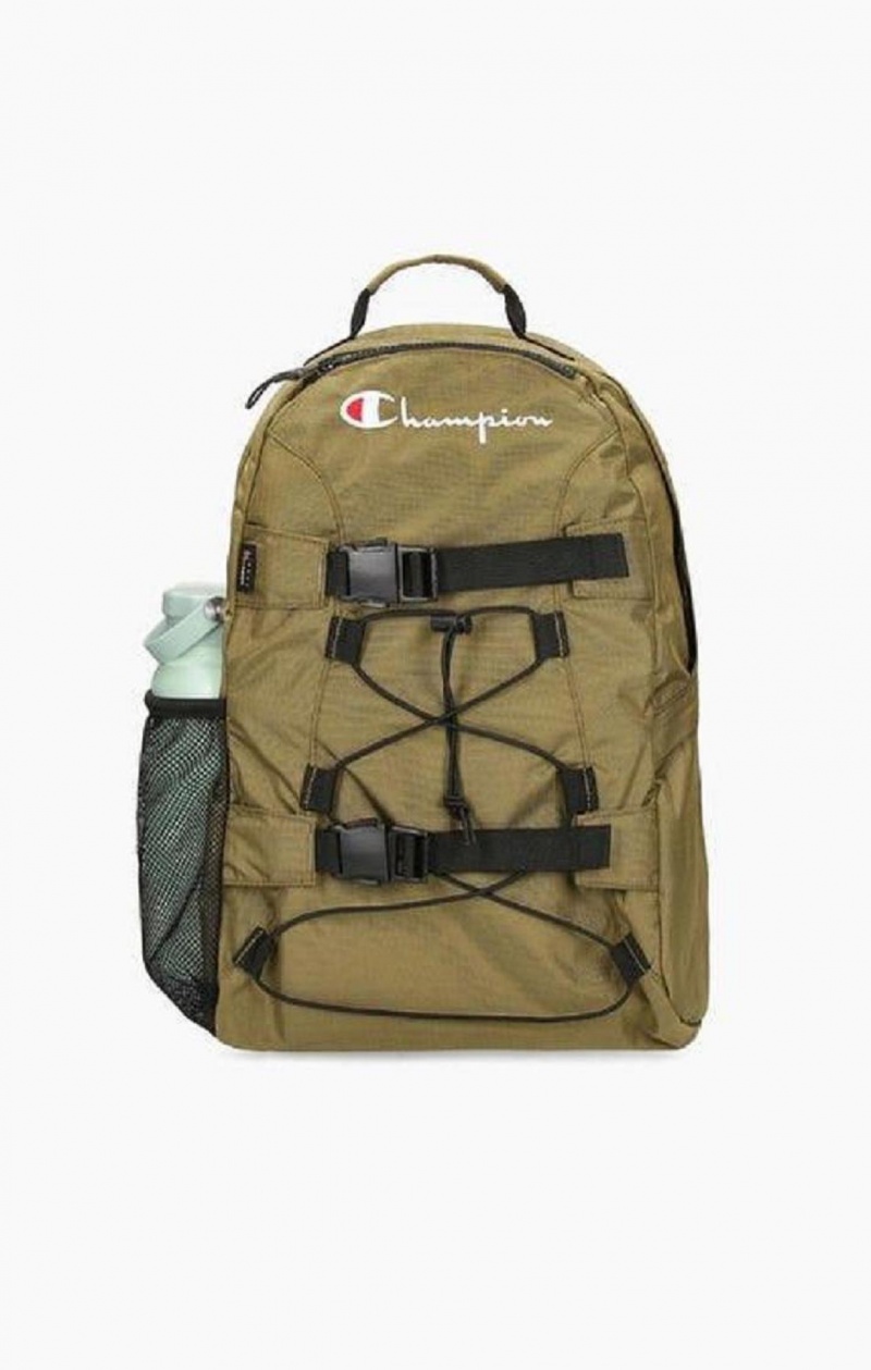 Champion Pitsi-Up Solki Front Backpack Miesten Laukut Oliivinvihreä Vihreä | 5169-HLBUI