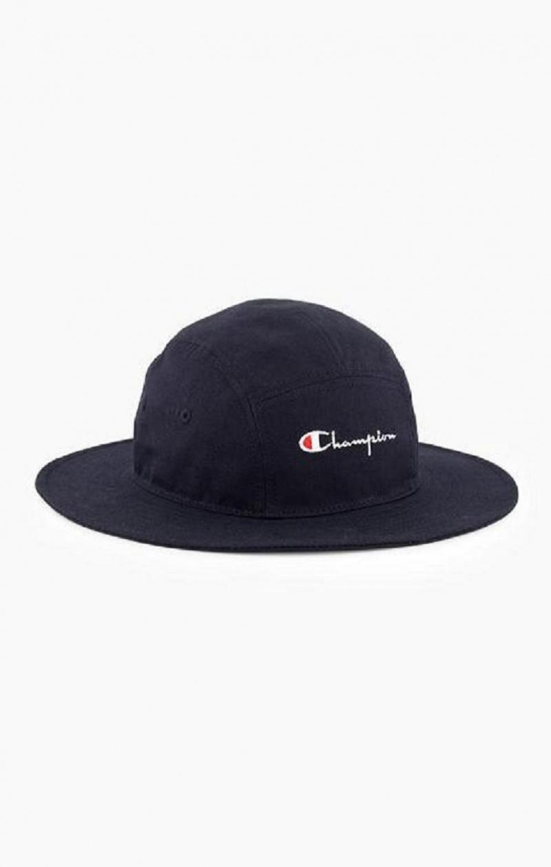 Champion Script Logo Bucket Hat Miesten Hatut Tummansininen | 3527-MAPTE