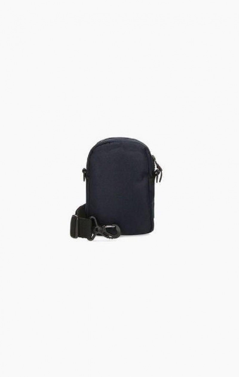 Champion Solki Front Adjustable Strap Crossbody Bag Miesten Laukut Tummansininen | 5374-UFGEK