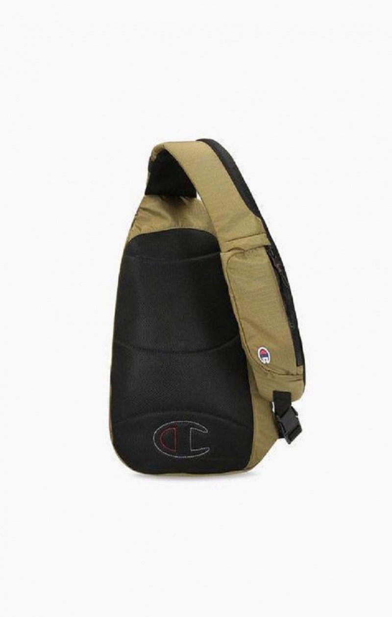 Champion Solki Front Sling Backpack Miesten Laukut Oliivinvihreä Vihreä | 6218-ZNXSW